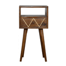 Petite Nordic Style Bedside Table by Lavishway | Bedside Tables-58012