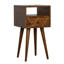 Petite Nordic Style Bedside Table by Lavishway | Bedside Tables-58011