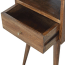 Petite Solid Wood 1 Drawer Bedside Table by Lavishway | Bedside Tables-57980