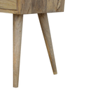 Petite 1 Drawer Oak-ish Bedside Table by Lavishway | Bedside Tables-57925