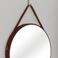 Piers Hanging Round Wall Mirror by Lavishway | Wall Mirrors-23076