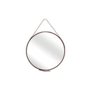 Piers Hanging Round Wall Mirror by Lavishway | Wall Mirrors-23075