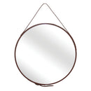 Piers Hanging Round Wall Mirror by Lavishway | Wall Mirrors-23073