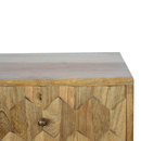 Alsvin Pineapple Carved Bedside Table by Lavishway | Bedside Tables-57882