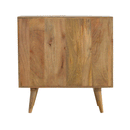 Alsvin Pineapple Carved 2 Doors Cabinet by Lavishway | Hallway Cabinets-57862