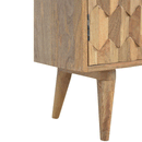 Alsvin Pineapple Carved 2 Doors Cabinet by Lavishway | Hallway Cabinets-57865