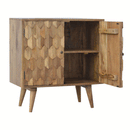 Alsvin Pineapple Carved 2 Doors Cabinet by Lavishway | Hallway Cabinets-57860