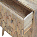 Alsvin Unique Pineapple Carved Chest by Lavishway | Chest Of Drawers-57840