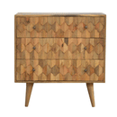 Alsvin Unique Pineapple Carved Chest by Lavishway | Chest Of Drawers-57836