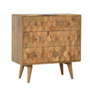 Alsvin Unique Pineapple Carved Chest by Lavishway | Chest Of Drawers-57835