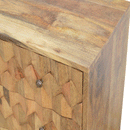 Alsvin Unique Pineapple Carved Chest by Lavishway | Chest Of Drawers-57841
