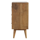 Alsvin Unique Pineapple Carved Chest by Lavishway | Chest Of Drawers-57838