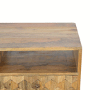 Alsvin Modern 2 Open Slots Wooden Media Unit by Lavishway | TV Units Cabinets-57802