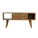 Alsvin 2 Sliding Doors Carved Media Unit by Lavishway | TV Units Cabinets-57781