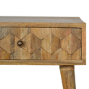 Alsvin Pineapple Carved Bedside Table by Lavishway | Bedside Tables-57771