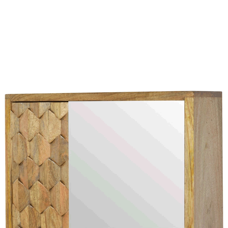 Alsvin Sliding Wall Mirror Cabinet by Lavishway | Cupboards & Cabinets-57738
