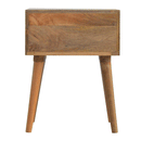 Paola Floral Screen Printed Bedside Table by Lavishway | Bedside Tables-57696