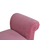 Paola Pink Velvet Contemporary Bench by Lavishway | Benches & Storage Benches-57686
