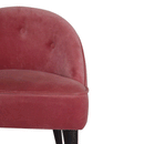 Paola Velvet Fabric Deep Button Chair by Lavishway | Accent Chairs-57651