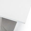 Pisa Wooden Square Dining Table With Pedestal by Lavishway | Dining Tables-61248