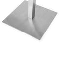 Pisa Wooden Square Dining Table With Pedestal by Lavishway | Dining Tables-61249