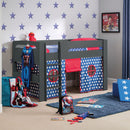 Pluto Mid Sleeper Bed With Tent by Lavishway | Wooden Beds-61213