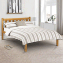 Poppy Solid Antique Pine Bed Frame by Lavishway | Wooden Beds-61236