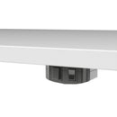 Prima White Desk With Steel Legs by Lavishway | -28930