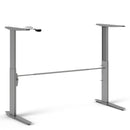 Prima White Desk With Steel Legs by Lavishway | -28926