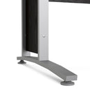 Prima Woodgrain Silver & Grey Legs Desk by Lavishway | -28844