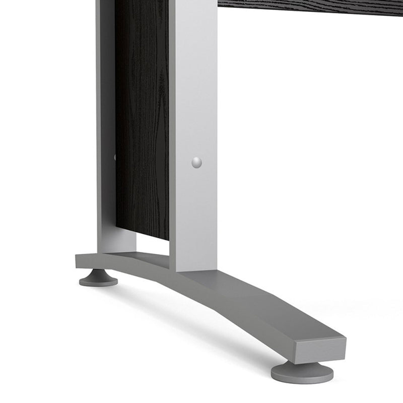 Prima Woodgrain Silver & Grey Legs Desk by Lavishway | -28844