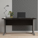 Prima Woodgrain Silver & Grey Legs Desk by Lavishway | -28835