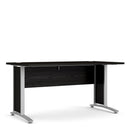 Prima Woodgrain Silver & Grey Legs Desk by Lavishway | -28843