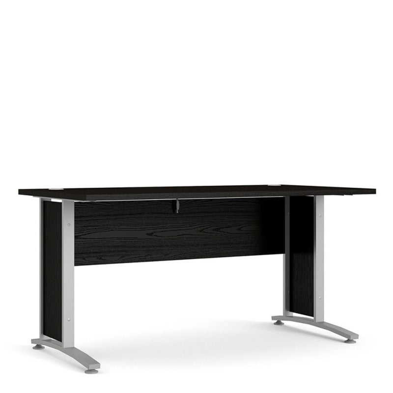 Prima Woodgrain Silver & Grey Legs Desk by Lavishway | -28843
