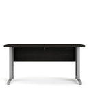 Prima Woodgrain Silver & Grey Legs Desk by Lavishway | -28839