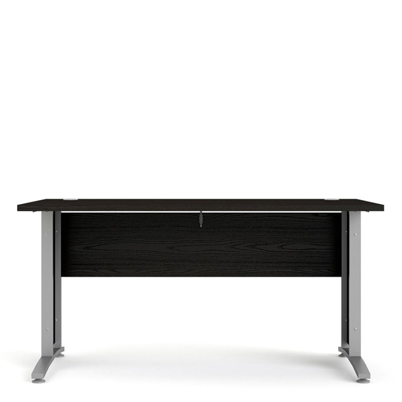 Prima Woodgrain Silver & Grey Legs Desk by Lavishway | -28839