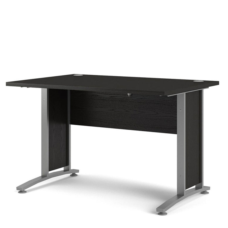 Prima Woodgrain Silver & Grey Legs Desk by Lavishway | -28841