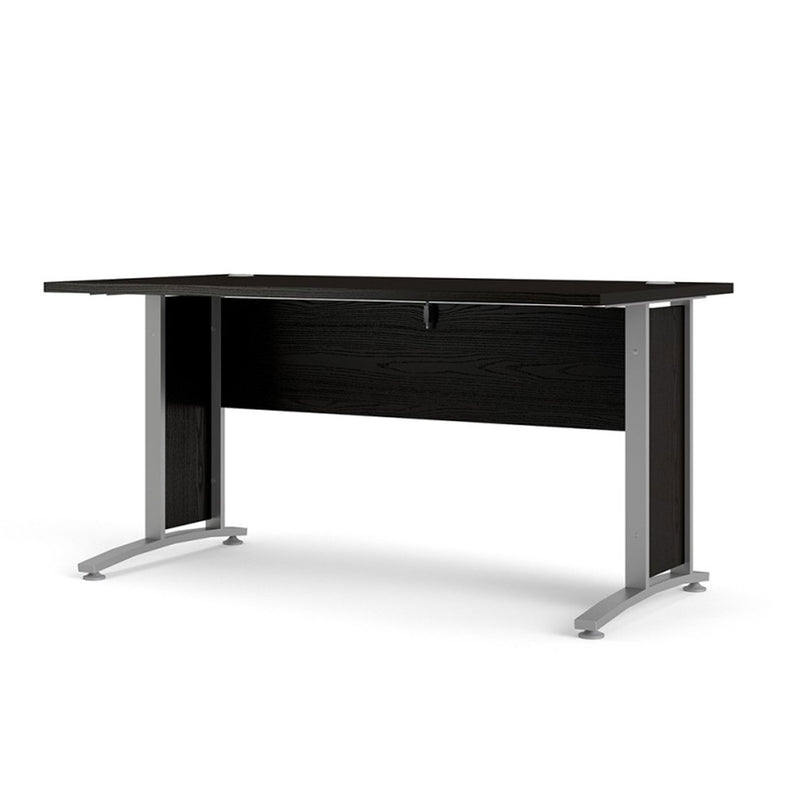 Prima Woodgrain Silver & Grey Legs Desk by Lavishway | -28842