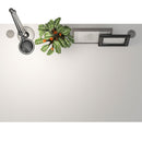 Prima White Desk With White Steel Legs by Lavishway | -28878