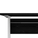 Prima Woodgrain Desk With Steel Legs by Lavishway | -28712