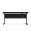 Prima Woodgrain Desk With Grey Legs by Lavishway | -28723