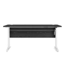 Prima Woodgrain Desk With Steel Legs by Lavishway | -28709