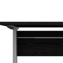 Prima Woodgrain Desk With Grey Legs by Lavishway | -28725