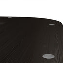 Prima Black Corner Desk Top With Grey Legs