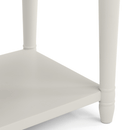 Provence Grey Single Drawer Lamp Table by Lavishway | Side Tables-61188