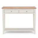 Provence Grey Painted 2 Drawers Console Table by Lavishway | Hallway Console Table-61172