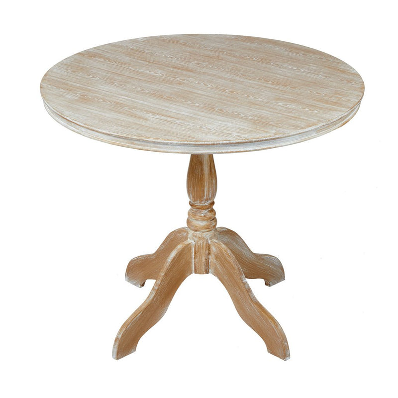 Provence Vintage Wooden Round Dining Table by Lavishway | Dining Tables-30964