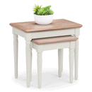 Provence Grey Painted Nest Of 2 Tables by Lavishway | Nest of Tables-61146