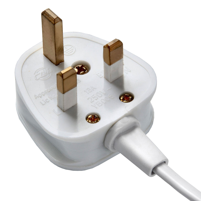 Pula White Wooden & Linen Floor Lamp by Lavishway | Floor Lamps-51444