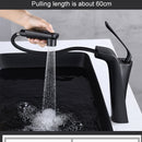 360-Degree Swivel Pull-Out Spout Bathroom Tap by Lavishway | Bathroom Faucet-49236